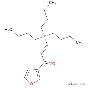 Molecular Structure of 142896-17-1 (2-Propen-1-one, 1-(3-furanyl)-3-(tributylstannyl)-, (E)-)