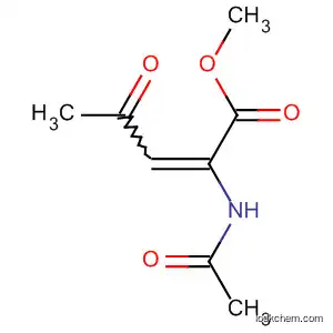 2-Pentenoic  acid,  2-(acetylamino)-4-oxo-,  methyl  ester