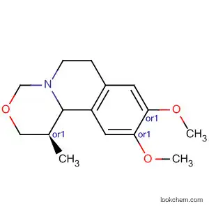 2H,4H-[1,3]Oxazino[4,3-a]isoquinoline,
1,6,7,11b-tetrahydro-9,10-dimethoxy-1-methyl-, cis-