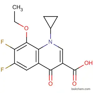 1-cyclopropyl-8-ethoxy-6,7-difluoro-4-oxo-1,4-dihydroquinoline-3-carboxylic acid