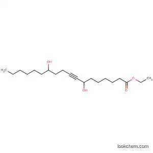 8-Octadecynoic acid, 7,12-dihydroxy-, ethyl ester