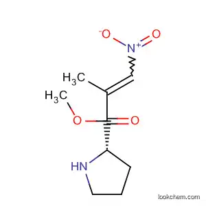 L-Proline, 1-(1-methyl-2-nitroethenyl)-, methyl ester