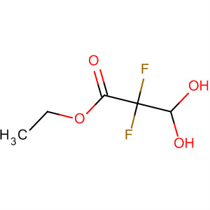 Propanoic acid, 2,2-difluoro-3,3-dihydroxy-, ethyl ester