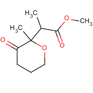2H-Pyran-2-propanoic acid, tetrahydro-2-methyl-3-oxo-, methyl ester, (S)- CAS No  143704-07-8