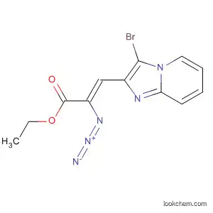 2-Propenoic acid, 2-azido-3-(3-bromoimidazo[1,2-a]pyridin-2-yl)-, ethyl
ester, (Z)-