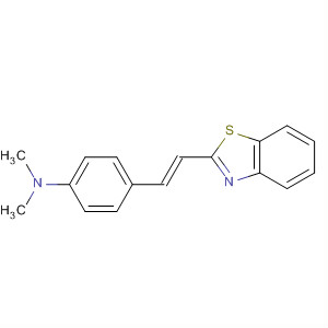 Benzenamine, 4-[2-(2-benzothiazolyl)ethenyl]-N,N-dimethyl-, (E)- CAS No  144528-14-3