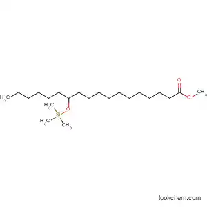 12-(Trimethylsilyloxy)octadecanoic acid methyl ester