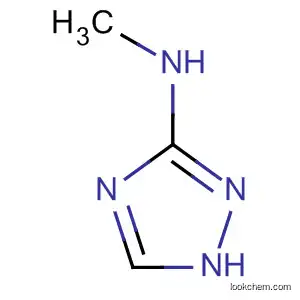 Molecular Structure of 15285-16-2 (3-Methylamino-1H-1,2,4-triazole)