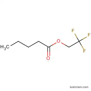 Molecular Structure of 1651-34-9 (Pentanoic acid, 2,2,2-trifluoroethyl ester)