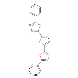 1,3,4-Oxadiazole, 2,2'-(2,5-thiophenediyl)bis[5-phenyl-