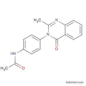 Acetamide, N-[4-(2-methyl-4-oxo-3(4H)-quinazolinyl)phenyl]-