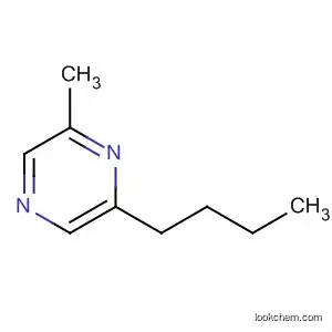 Molecular Structure of 32184-46-6 (2-Methyl-6-butylpyrazine)