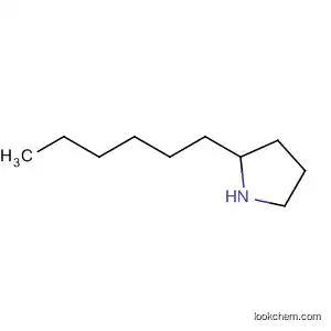 Molecular Structure of 3447-02-7 (2-HEXYLPYRROLIDINE)