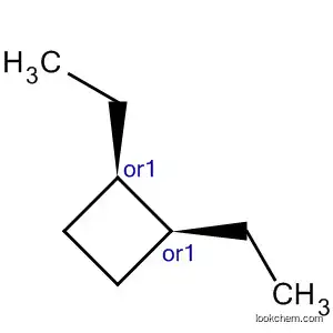 Molecular Structure of 61141-50-2 (1α,2β-Diethylcyclobutane)