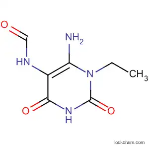 Formamide,
N-(6-amino-1-ethyl-1,2,3,4-tetrahydro-2,4-dioxo-5-pyrimidinyl)-
