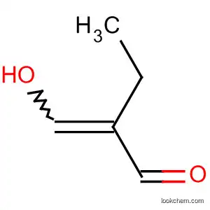Molecular Structure of 89364-26-1 (Butanal, 2-(hydroxymethylene)-)
