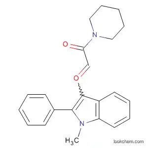 Piperidine, 1-[(1-methyl-2-phenyl-1H-indol-3-yl)oxoacetyl]-
