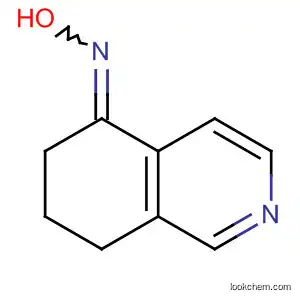 Molecular Structure of 115787-46-7 (5(6H)-Isoquinolinone, 7,8-dihydro-, oxime)