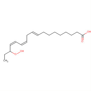 9,12,14-Octadecatrienoic acid, 16-hydroperoxy-, (E,Z,Z)-