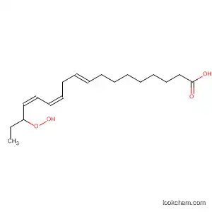 Molecular Structure of 123372-20-3 (9,12,14-Octadecatrienoic acid, 16-hydroperoxy-, (E,Z,Z)-)