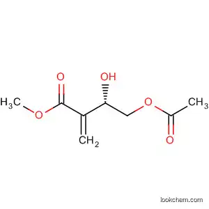 Butanoic acid, 4-(acetyloxy)-3-hydroxy-2-methylene-, methyl ester, (S)-