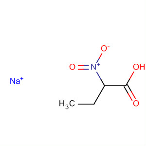 Molecular Structure of 125973-25-3 (Butanoic acid, 2-nitro-, sodium salt)