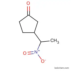 Cyclopentanone, 3-(1-nitroethyl)-