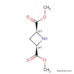 Molecular Structure of 127310-50-3 (dimethyl (2R,4S)-azetidine-2,4-dicarboxylate)