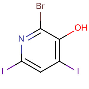 2-Bromo-4,6-diiodo-3-pyridinol