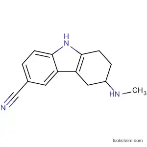 Molecular Structure of 147009-33-4 (rac-6-Cyano-3-N-methylamino-1,2,3,4-tetrahydrocarbazole)