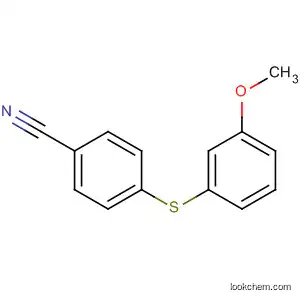 Molecular Structure of 148901-64-8 (4-(3-methoxyphenyl)sulfanylbenzonitrile)