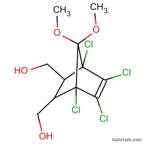 Molecular Structure of 15208-02-3 (Bicyclo[2.2.1]hept-5-ene-2,3-dimethanol,
1,4,5,6-tetrachloro-7,7-dimethoxy-)