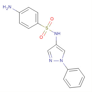 Benzenesulfonamide, 4-amino-N-(1-phenyl-1H-pyrazol-4-yl)- CAS No  15520-50-0