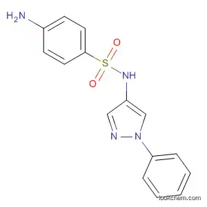 Molecular Structure of 15520-50-0 (Benzenesulfonamide, 4-amino-N-(1-phenyl-1H-pyrazol-4-yl)-)
