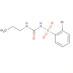 Benzenesulfonamide, 2-bromo-N-[(propylamino)carbonyl]- CAS No  156972-89-3