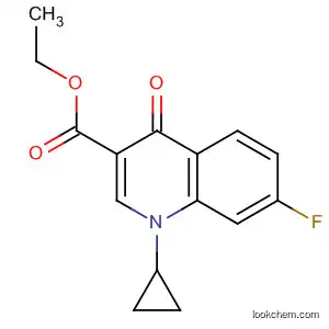 Ethyl 1-cyclopropyl-7-fluoro-1,4-dihydro-4-oxo-3-quinolinecarboxylate