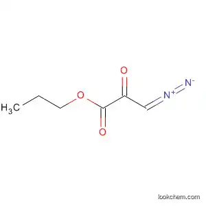 Molecular Structure of 157922-29-7 (Propanoic acid, 3-diazo-2-oxo-, propyl ester)