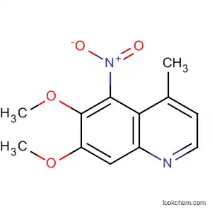 Quinoline, 6,7-dimethoxy-4-methyl-5-nitro-