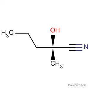 Pentanenitrile, 2-hydroxy-2-methyl-, (2S)-