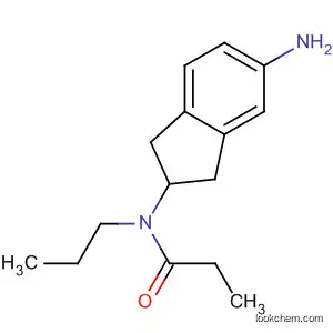 Molecular Structure of 162743-10-4 (Propanamide, N-(5-amino-2,3-dihydro-1H-inden-2-yl)-N-propyl-)