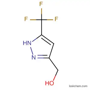 Molecular Structure of 169213-73-4 ((3-(trifluoroMethyl)-1H-pyrazol-5-yl)Methanol)