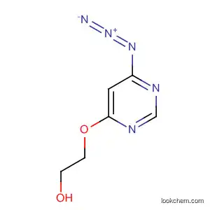 Molecular Structure of 169677-49-0 (Ethanol, 2-[(6-azido-4-pyrimidinyl)oxy]-)