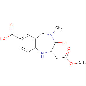 1H-1,4-Benzodiazepine-2-acetic acid, 7-carboxy-2,3,4,5-tetrahydro-4-methyl-3-oxo-, a-methyl ester, (2S)-