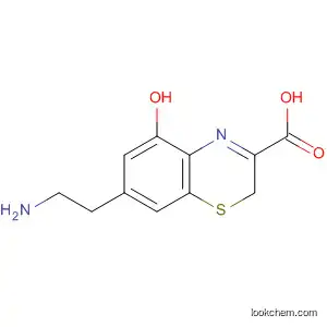 2H-1,4-Benzothiazine-3-carboxylic acid, 7-(2-aminoethyl)-5-hydroxy-