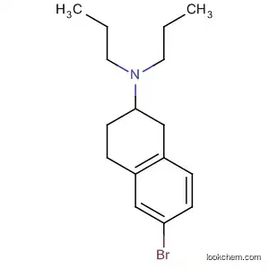 Molecular Structure of 175443-03-5 (2-Naphthalenamine, 6-bromo-1,2,3,4-tetrahydro-N,N-dipropyl-)