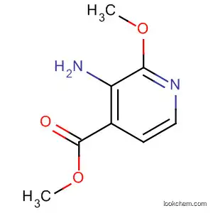 Molecular Structure of 175965-76-1 (Methyl 3-aMino-2-Methoxyisonicotinate)