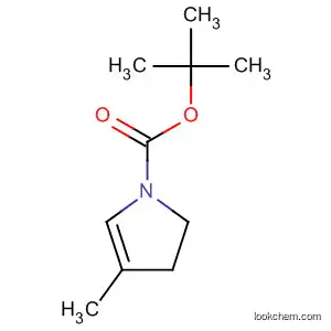 Molecular Structure of 178172-27-5 (1H-Pyrrole-1-carboxylic acid, 2,3-dihydro-4-methyl-, 1,1-dimethylethyl
ester)