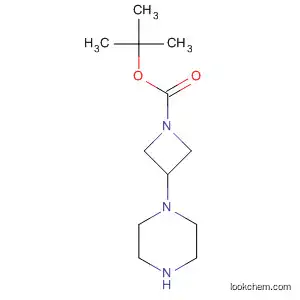 Molecular Structure of 178311-48-3 (1-(TERT-BUTOXYCARBONYL)-3-(1-PIPERAZINYL)AZETIDINE)