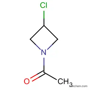 Molecular Structure of 179894-10-1 (Azetidine, 1-acetyl-3-chloro-)