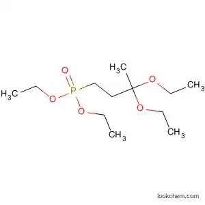 Molecular Structure of 18005-29-3 (Phosphonic acid, (3,3-diethoxybutyl)-, diethyl ester)